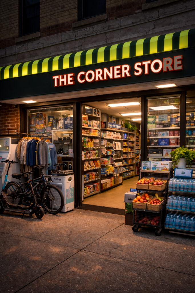 THE CORNER STORE - consolidatedesign.com